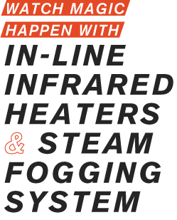M&R Maverick - In-line Infrared Heaters & Steam Fogging