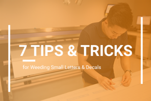 7 Easy Tips & Tricks for Weeding Small Letters & Decals