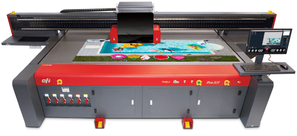 EFI Pro 30f Flatbed Printer Helps Linemark Launch New Applications