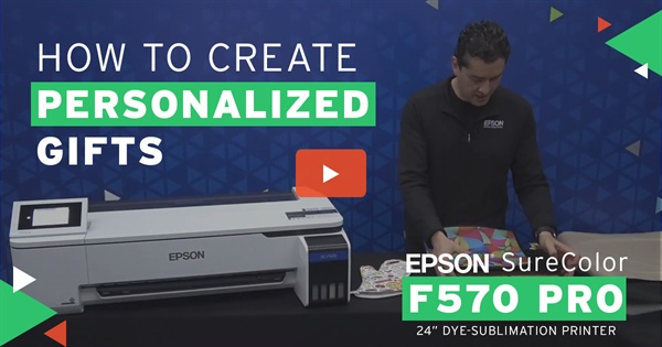 Watch the Epson SureColor F570 Pro