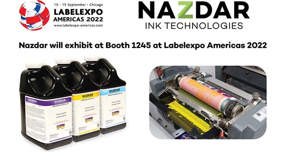 Nazdar Sticks to Ink Innovation at Labelexpo Americas 2022