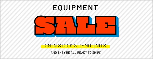 In Stock and Ready to Ship- Textile Equipment Sale