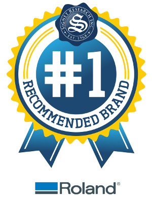 Roland Named the Most Recommended Digital Printer Brand According  to Recent Signet BrandStudy™ 
