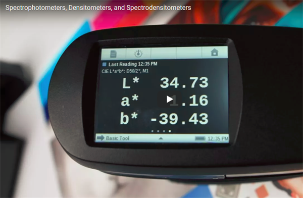 Spectrophotometers, Densitometers, & Spectrodensitometers