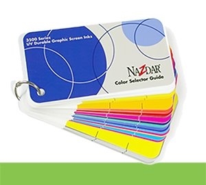 3500 Series UV Durable Graphic Ink Color Card