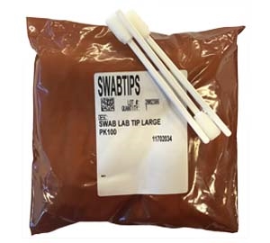 Large Open Cell Foam Swab with Rigid Tip