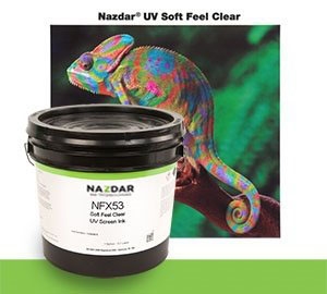 NFX53 UV Soft Feel Clear Screen Ink