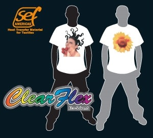 Printable Heat Transfer - ClearFlex Clear