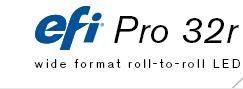 EFI Pro 32r Wide Format Roll-to-Roll LED