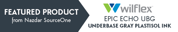 Featured Product from Nazdar SourceOne: Wilflex Epic Echo UBG Underbase Gray Plastisol Ink
