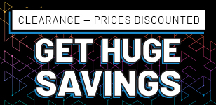 Clearance Items - Huge Savings