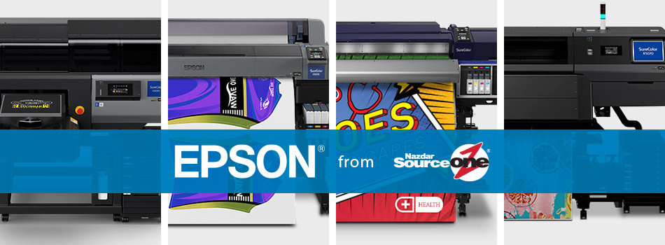 Epson Equipment Available at Nazdar SourceOne