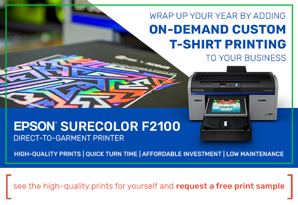 Epson F2100 Direct-to-Garment Printer