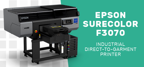 Epson F3070 Industrial Direct To Garment Printer 6131