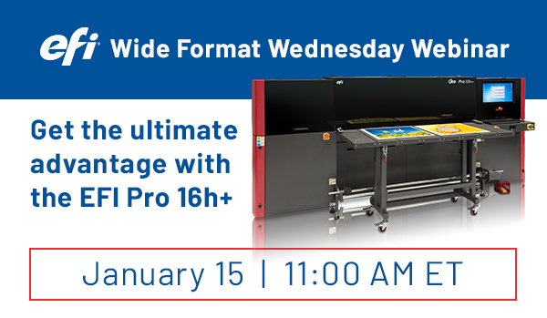 EFI Wide Format Webinar