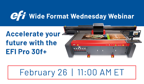 EFI Wide Format Webinar