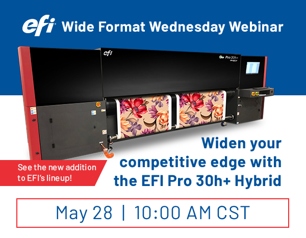 EFI Wide Format Webinar
