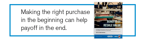 Making the right purchase in the beginning can help payoff in the end when your business is ready to grow.