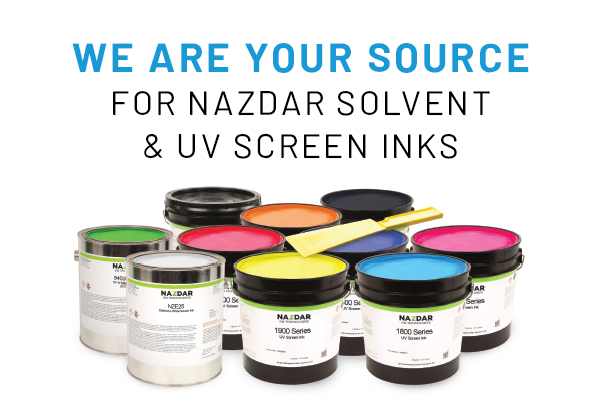 Nazdar is your Source for Solvent and UV Screen Ink