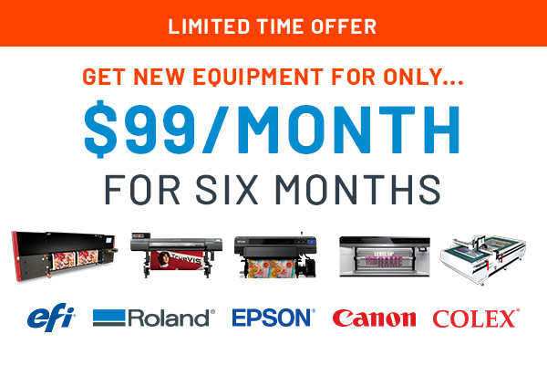 Get new graphic equipment for only $99 for six months