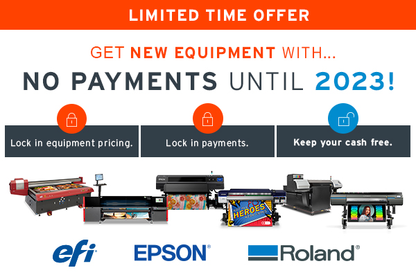 On ALL EFI, Epson, and Roland Equipment