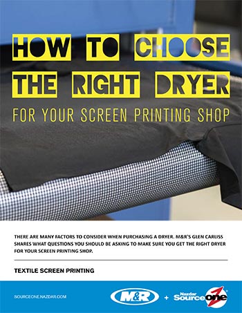How To Choose The Right Dryer For Your Screen Printing Shop